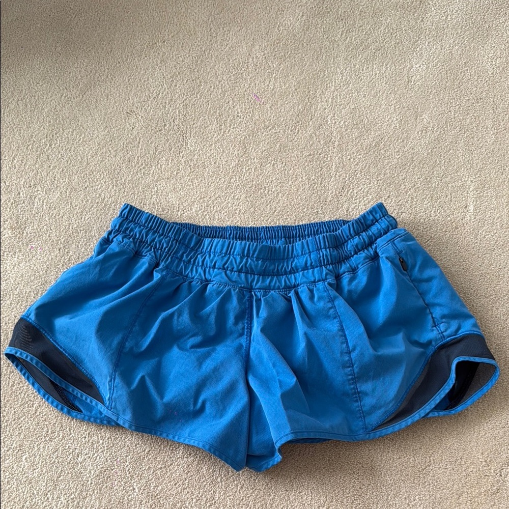 Lululemon Blue Hotty Hot Short 2.5”